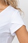 Женская футболка 36693 Белая