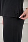 Костюм женский (футболка и брюки) из вискозы коллекция "Лотос" / Черный
